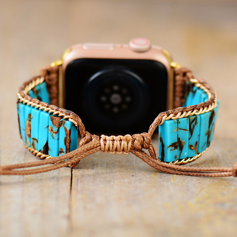 Native Turquoise Apple Watch Strap